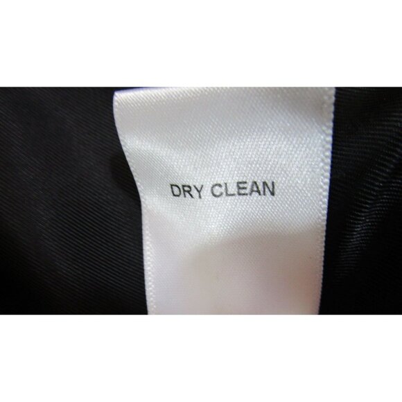 Appleseed's Coat Women Petites Sz 10P Black Wool Blend Button-down Lined Pockets - Picture 8 of 10